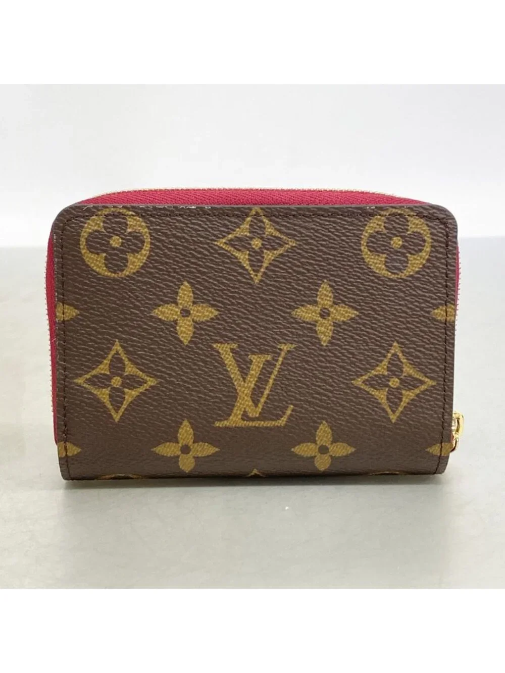 Louis Vuitton Wallet Monogram Portefeuille Lou Fuchsia